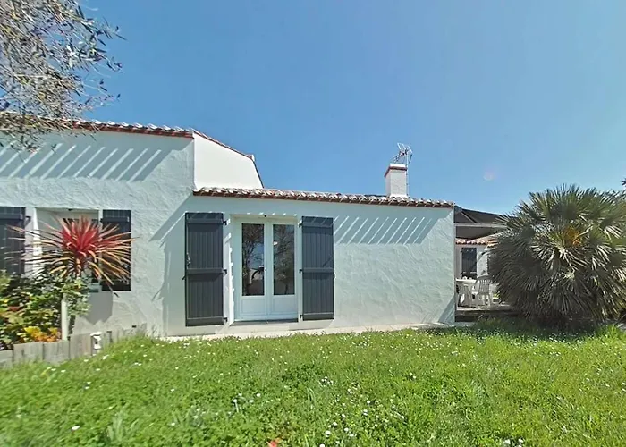 No000-07m - 4 Pieces - 6 Couchages En L'ile Villa Noirmoutier-en-l'Ile