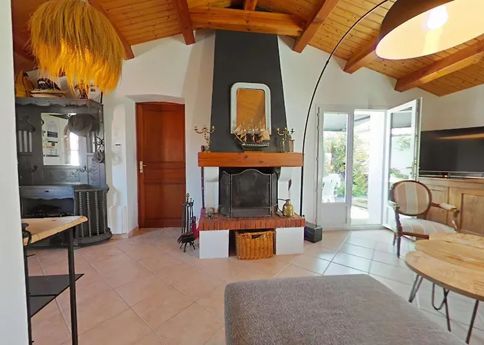 No000-07m - 4 Pieces - 6 Couchages En L'ile * Noirmoutier-en-l'Ile